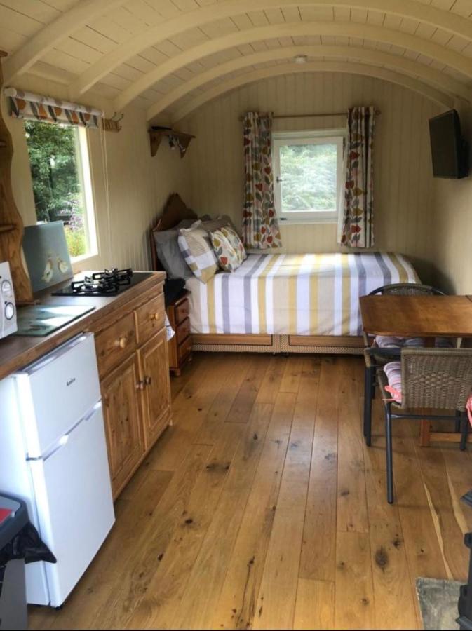 Charming Tranquil Shepherds Hut With Lakeside Balcony 'Roach' Акфілд Екстер'єр фото